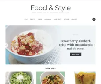 Foodandstyle.com(Food & Style) Screenshot