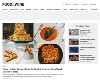 Foodandwine.com(Food & Wine) Screenshot