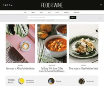 Foodandwine.ie(FOOD&WINE Ireland) Screenshot