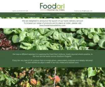 Foodari.com(HOME) Screenshot