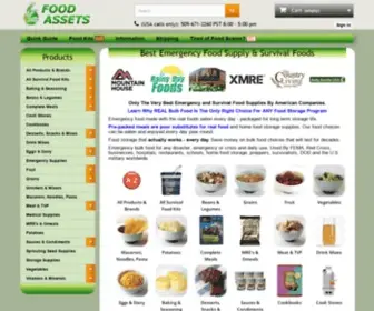 Foodassets.com(Emergency Food) Screenshot