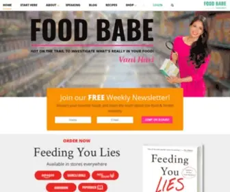 Foodbabe.com(Food Babe) Screenshot