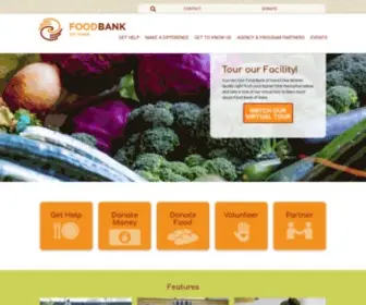 Foodbankiowa.org(The Food Bank of Iowa) Screenshot