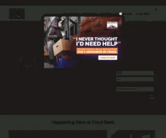 Foodbanknyc.org(Food Bank For New York City) Screenshot