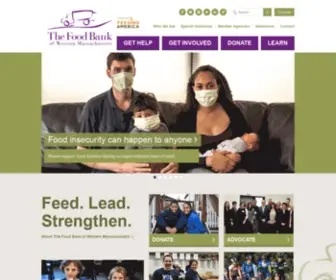 Foodbankwma.org(The Food Bank of Western Massachusetts) Screenshot