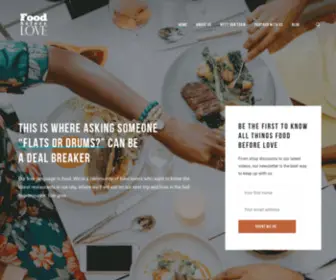 Foodbeforelove.com(Foodbeforelove) Screenshot