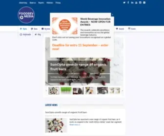 Foodbev.com(A world of food and drink) Screenshot