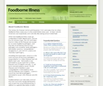 Foodborneillness.com(Foodborne Illness) Screenshot