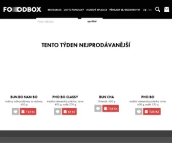 Foodbox.cz(Doména) Screenshot