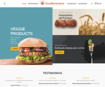 Foodbrainers.com(Diseñadores De Alimentos) Screenshot