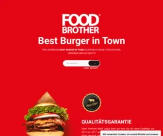 Foodbrother.com(FOOD BROTHER) Screenshot