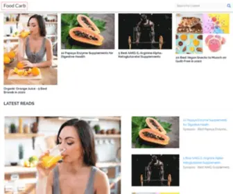 Foodcarb.com(Foodcarb) Screenshot