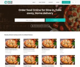 Foodchow.com(Online Restaurant Food Ordering System & Mobile App) Screenshot