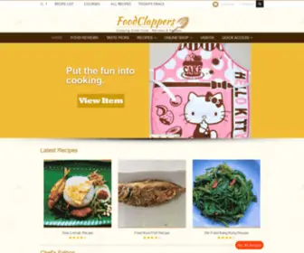 Foodclappers.com(Clapping Great Food) Screenshot