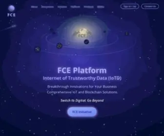 Foodcoin.io(FCE (FCE Blockchain)) Screenshot