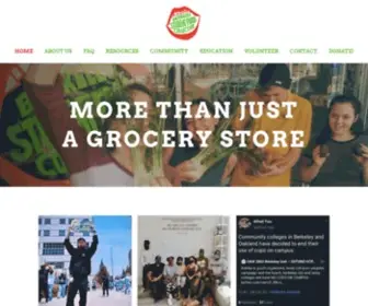 Foodcollective.org(Berkeley Student Food Collective) Screenshot