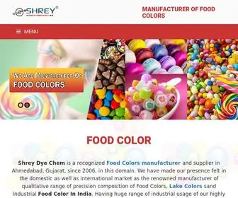 Foodcolorindia.com(Food Color) Screenshot