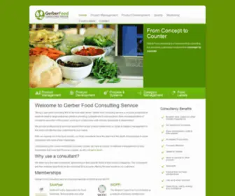 Foodconsultants.co.za(Gerber Food Consultants) Screenshot