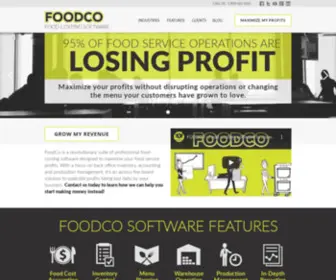 Foodcosoftware.com(亚洲必赢) Screenshot