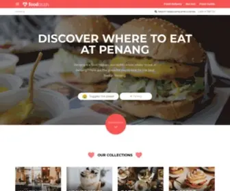 Foodcrush.com.my(Discover where to eat at Penang nearby restaurant cafe) Screenshot