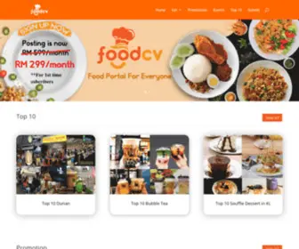 Foodcv.com(Home) Screenshot