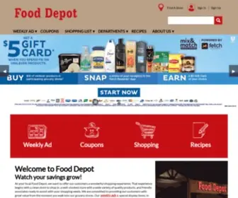 Fooddepot.com(Groceries) Screenshot