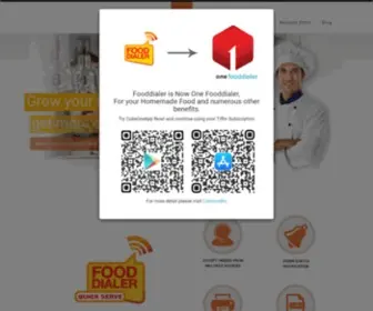 Fooddialer.com(Fooddialer offers revolutionary Online food ordering system) Screenshot