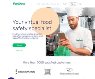 Fooddocs.com(Food Safety Management System with HACCP Plan) Screenshot