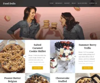 Fooddolls.com(Food Dolls) Screenshot