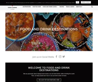 Fooddrinkdestinations.com(Food And Drink Destinations) Screenshot