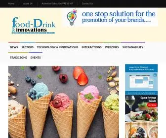 Fooddrinkinnovations.com(Food Drink & Innovations) Screenshot