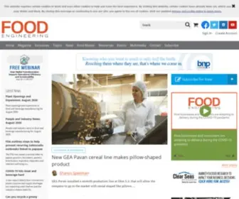 Foodengineeringmag.com(FOOD ENGINEERING) Screenshot