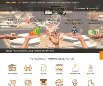 Foodenginepos.com(FoodEngine) Screenshot