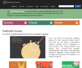 Foodethicscouncil.org(Food Ethics Council) Screenshot