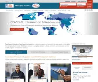 Foodexport.org(Food Export Association of the Midwest USA and Food Export USAâNortheast) Screenshot