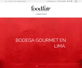 Foodfairperu.store(Food Fair) Screenshot