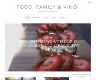 Foodfamilyandvino.com(Food, Family & Vino) Screenshot