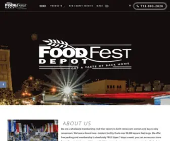 Foodfestdepot.com(We are a wholesale membership club) Screenshot