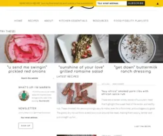 Foodfidelity.com(Quick & Easy Dinner Recipes) Screenshot