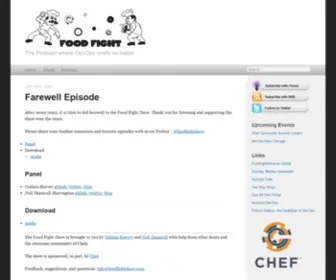 Foodfightshow.org(Food Fight) Screenshot