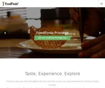 Foodfindo.com(Taste, Experience, Explore) Screenshot