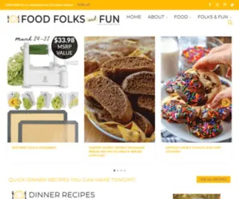 Foodfolksandfun.net(Food Folks and Fun) Screenshot