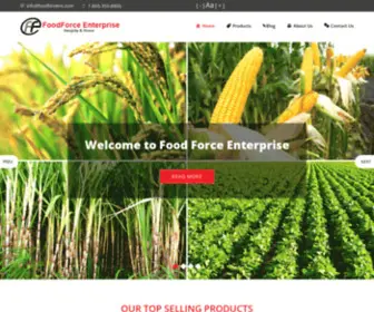 Foodforceinc.com(Integrity &amp; Honor) Screenshot