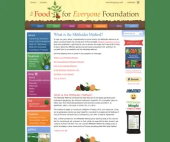 Foodforeveryone.org(Mittleider) Screenshot