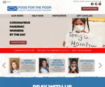 Foodforthepoor.com(Food For The Poor) Screenshot