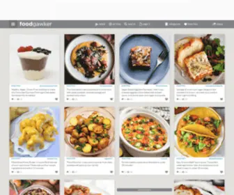 Foodgawker.com(Feed your eyes) Screenshot