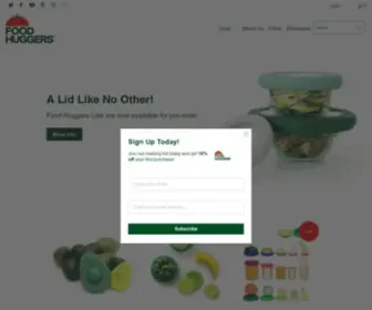 Foodhuggers.com(The ORIGINAL Food Huggers®) Screenshot