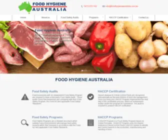 Foodhygieneaustralia.com.au(Food Safety Audit Services in Australia) Screenshot