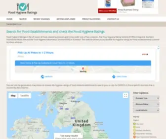 Foodhygieneratings.org.uk(Food Hygiene Ratings) Screenshot