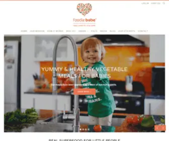 Foodiebabe.co.nz(Organic Baby Food Delivered in Auckland) Screenshot